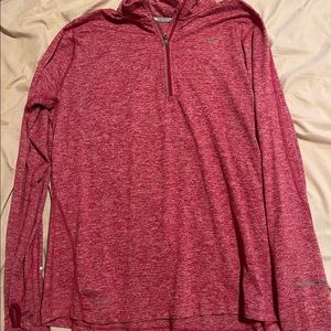 Nike running long sleeve pull over